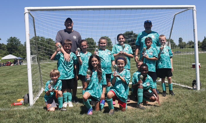 SPRING 2022 U10 TOURNAMENT 1ST PLACE